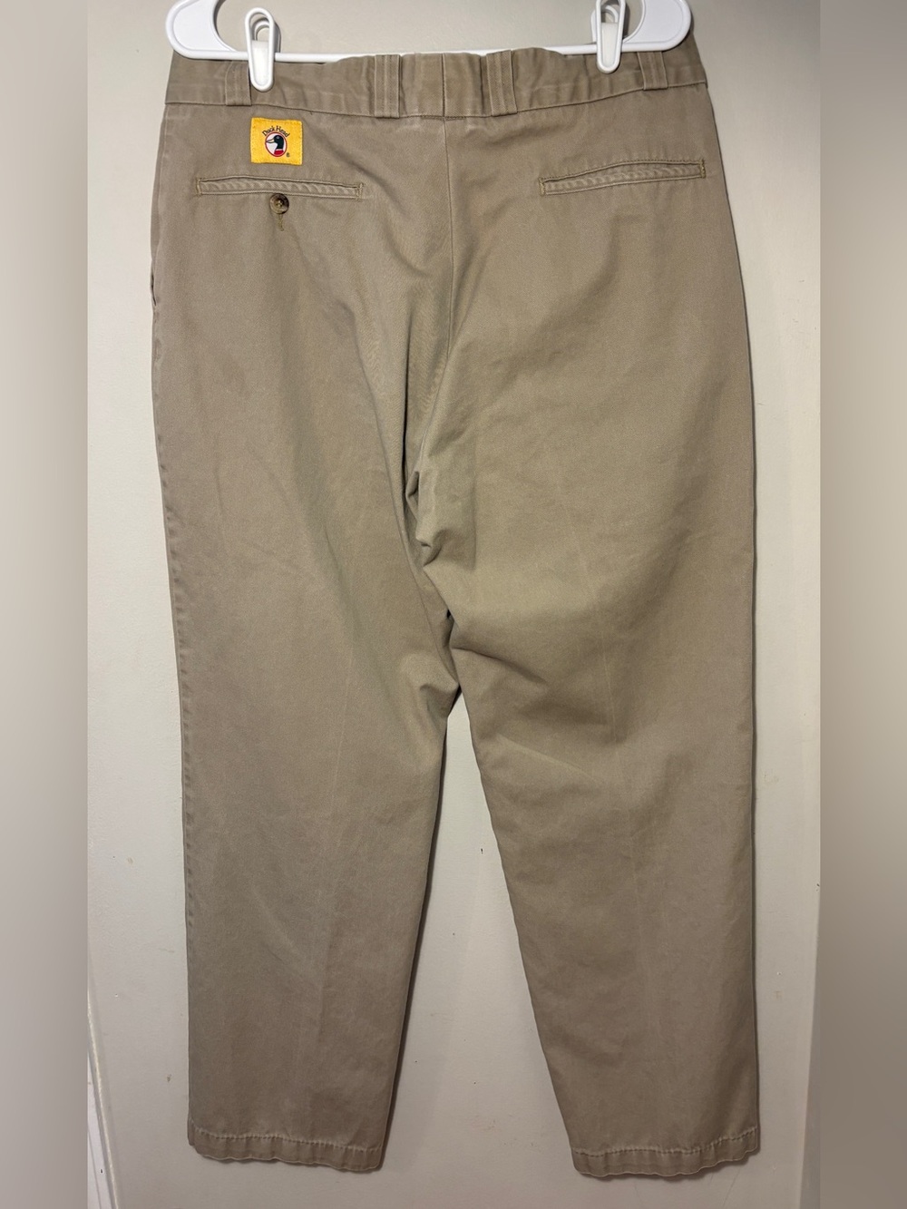 Vintage Duck Head Khaki Chino Pants Men’s 36x32 Classic Cotton Straight Leg